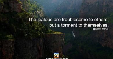 William Penn Quotes on the Jealous and Their Wisdom