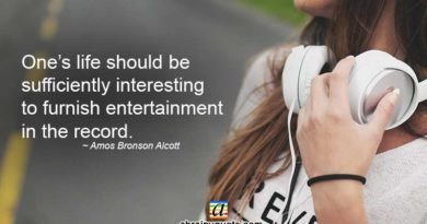 Amos Bronson Alcott Quotes on Entertainment and Life