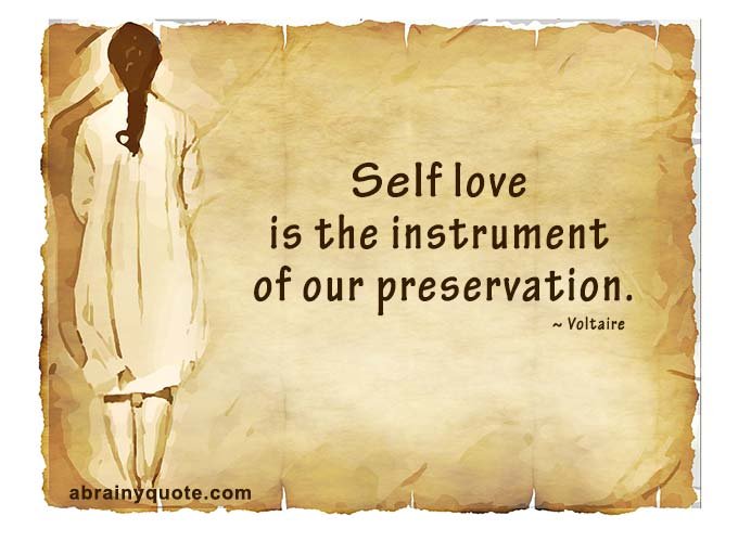 Voltaire Quotes on Self Love and Wisdom