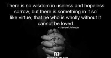 Samuel Johnson Quotes on Love and Wisdom