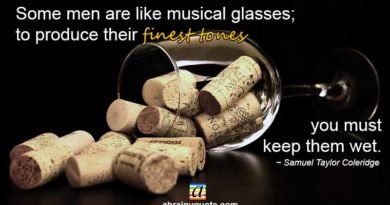 Samuel Taylor Coleridge Quotes on Musical Glasses