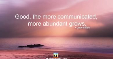 John Milton Quotes on Communication and Wisdom