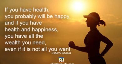 Elbert Hubbard Quotes on Health and Happiness
