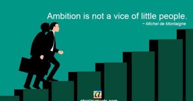Michel de Montaigne Quotes on Ambition and Inspiration