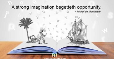 Michel de Montaigne Quotes on Imagination and Inspiration