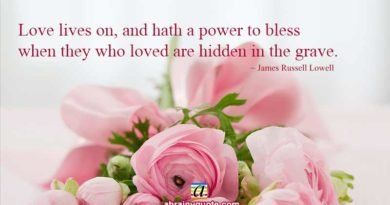 James Russell Lowell on the Power to Bless