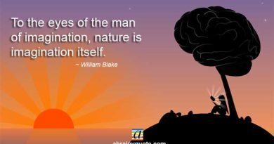 William Blake Quotes on Nature and Imagination
