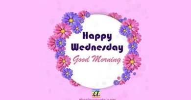 Good Morning Quotes on Happy Wednesday