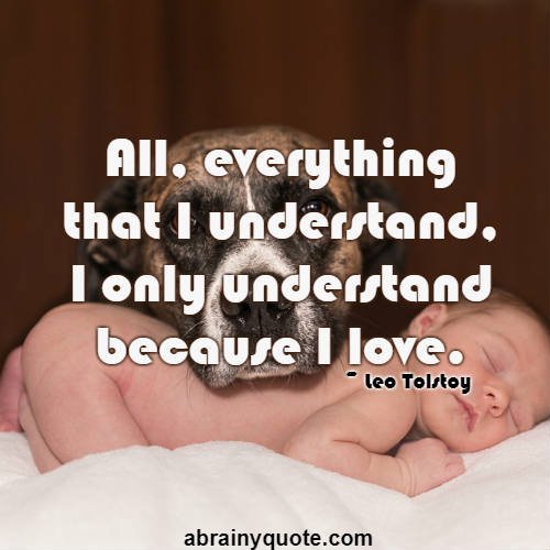 Leo Tolstoy Quotes on I Love to Understand