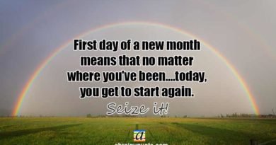 New Month Quotes on Start Again Today