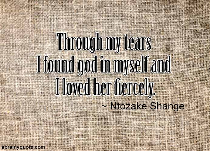 Ntozake Shange Quotes on Where I Found God