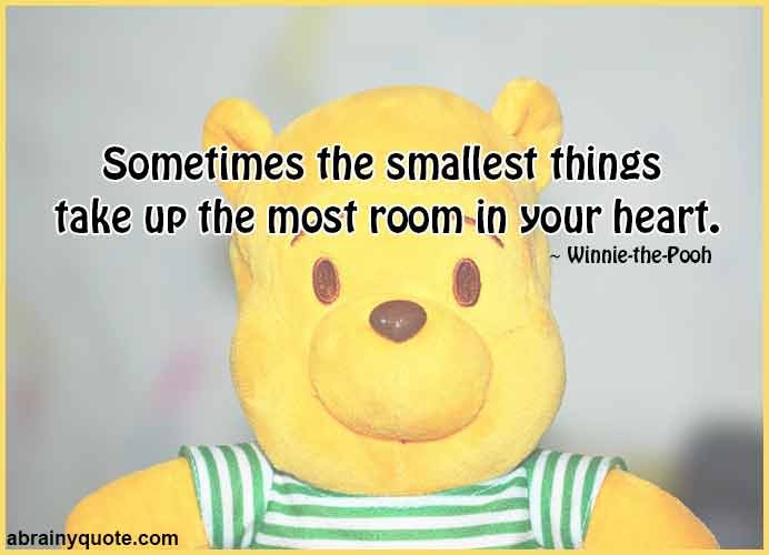 Winnie-the-Pooh Quotes on the Room in Your Heart