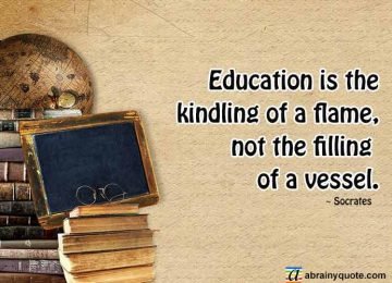 Socrates Quotes on What is Education? - abrainyquote