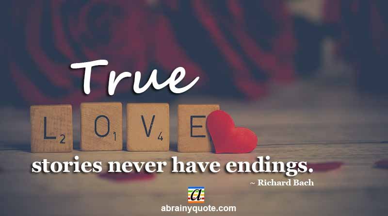 Richard Bach Quotes on True Love Stories