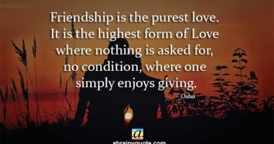 Acharya Rajneesh Quotes on Form of Purest Love