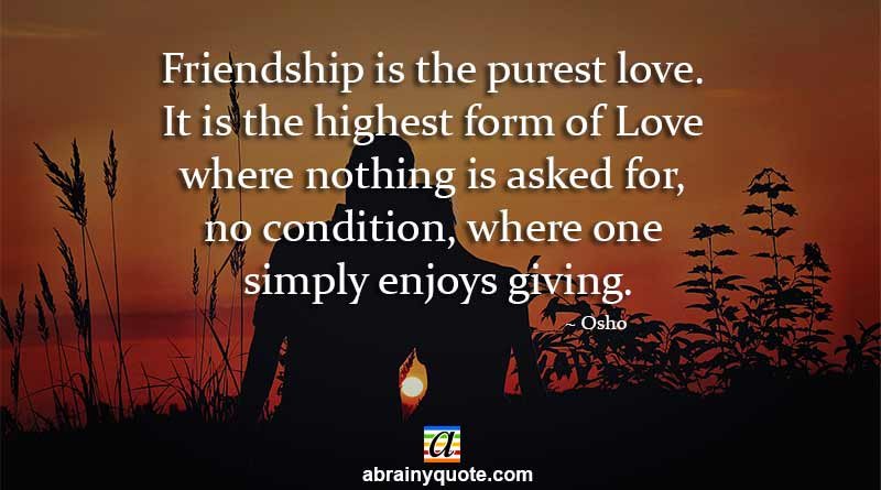Acharya Rajneesh Quotes on Form of Purest Love