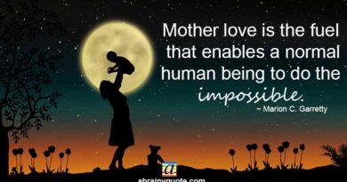 Marion C. Garretty Quotes on Mother Love