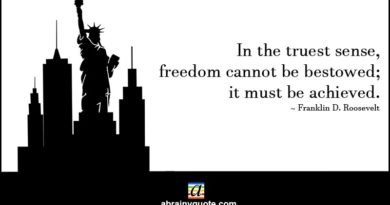 Franklin D. Roosevelt Quotes on Freedom