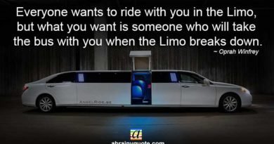 Oprah Winfrey Quotes on Riding in the Limo