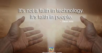 Steve Jobs Quotes on Having Faith in People