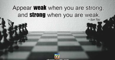 Sun Tzu Quotes on Being Strong and Weak