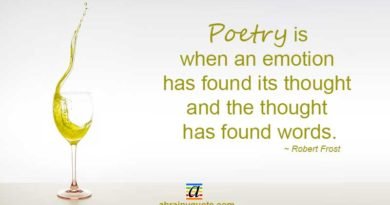 Robert Frost Quotes on Poetry and Emotion