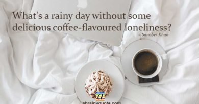 Rainy Monday Quotes on Rains and Delicious Coffee
