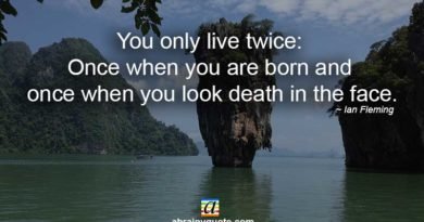 James Bond Quotes on You Only Live Twice