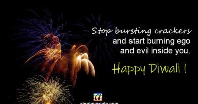 Happy Diwali Quotes on Burning Ego and Evil