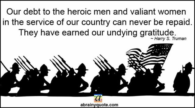 Veteran's Day Quotes on Heroic Men and Valiant Women