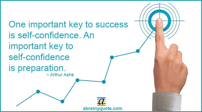 Arthur Ashe Quotes on Success and Self-Confidence