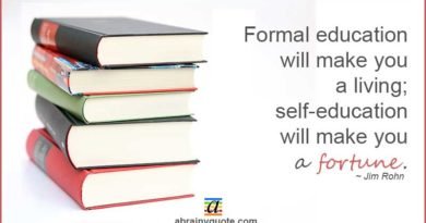 Jim Rohn Quotes on Formal Education