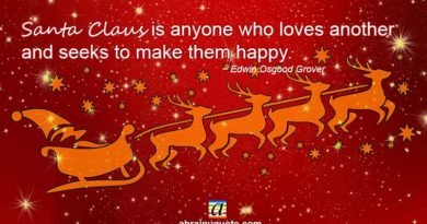 Edwin Osgood Grover Quotes on Santa Claus