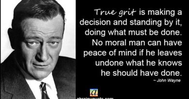 John Wayne Quotes on True Grit and Decision Making
