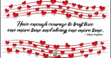 Valentines Day Quotes on Courage to Trust Love