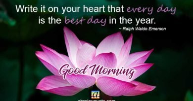 Good Morning Quotes on the Best Day in the Year