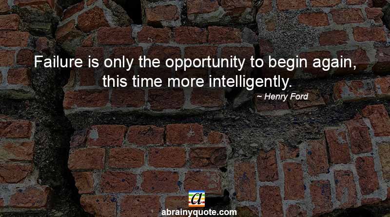 Henry Ford Quotes on Failure and Opportunity