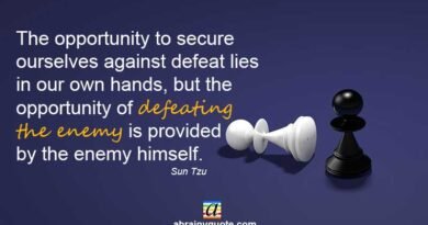 Sun Tzu Quotes on Defeating the Enemy