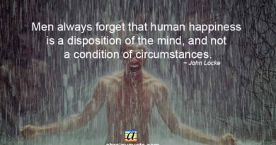 John Locke Quotes on Human Happiness and the Mind