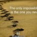 Tony Robbins Quotes on the Impossible Journey