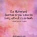 Savarkar Quotes on Motherland, Sacrifice and Living