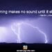 Martin Luther King, Jr. Quotes on Lightning and Sound