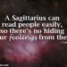 Yolanda Quotes on Sagittarius and Hiding your Feelings